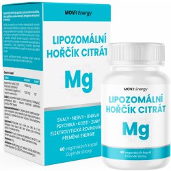 MOVit Lipozomální Hořčík Citrát 60 kapslí