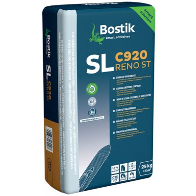 BOSTIK Opravná stěrková hmota SL C920 RENO ST (NIBOPLAN ST400 FIEN), balení 25 kg – Zbozi.Blesk.cz