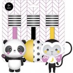 Tm toys Gagagu závěsná plyšová hračka Opice Panda Míč – Zboží Mobilmania