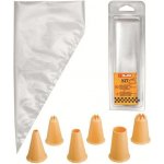 Set cukrářský sáček 10ks + zdobící špičky 6ks Ibili – Zboží Mobilmania