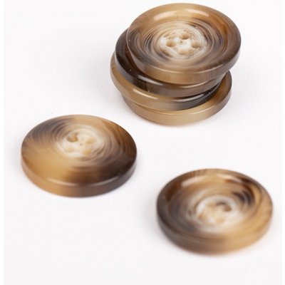 Mramorový knoflík Drops kulatý Ø 20 mm – Zboží Dáma