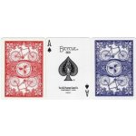 Bicycle Blank Back Deck bílé prázdné karty na kouzlení Modré – Zboží Mobilmania