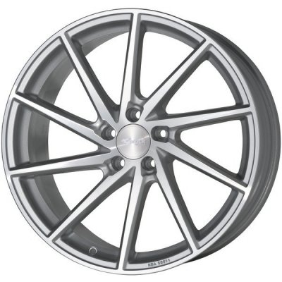 Brock B37 8x18 5x112 ET54 crystal silver polished – Hledejceny.cz