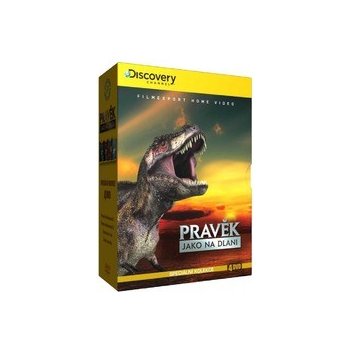 Pravěk jako na dlani: Pravda o dinosaurech 1 a 2 + Tyranosaurus sex + Žraloci pravěku , 4 DVD