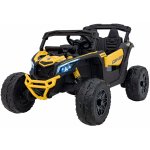Mamido Elektrické autíčko Buggy Maverick Can-Am 4x200W 24V žlutá – Sleviste.cz