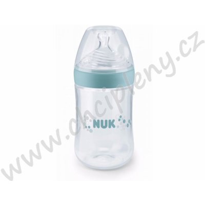 NUK Nature Sense láhev zelená 260ml – Sleviste.cz