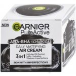 Garnier Pure Active lehký denní zmatňující krém 3 v 1 s aktivním uhlím 50 ml – Zboží Mobilmania
