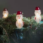 EXIHAND Prodloužení pro LED vánoční řetěz Sněhulák bílý TVP-12, 12 LED Filament 20 V / 0,2 W – Hledejceny.cz