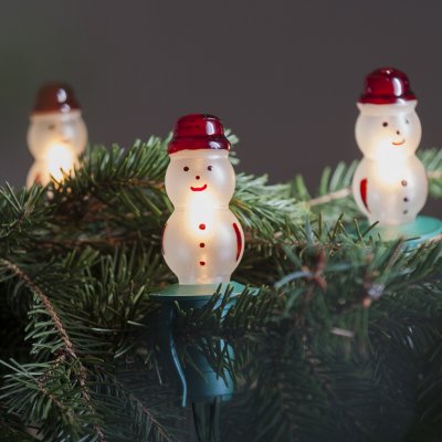 EXIHAND Prodloužení pro LED vánoční řetěz Sněhulák bílý TVP-12, 12 LED Filament 20 V / 0,2 W – Hledejceny.cz