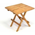 Divero 34944 Zahradní dřevěný skládací stolek výška 50 cm – Hledejceny.cz