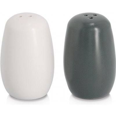 Zeller Keramická slánka a pepřenka BLACK&WHITE – Zboží Dáma