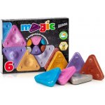 Triangle Magic metalic trojboké voskovky 6 ks – Hledejceny.cz