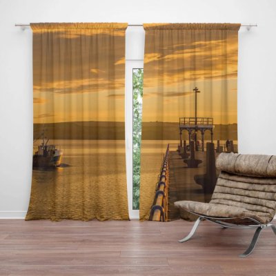 Závěsy Molo: 2 ks - 140x250 cm - Sablio – Hledejceny.cz
