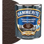 Akzo Nobel Hammerite Přímo na rez kladívkový 0,7L hnědý – HobbyKompas.cz