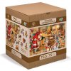Puzzle Wooden City Dřevěné Santa v práci XL 750 dílků