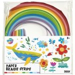 Creative Craft Group Papírové proužky na quilling 8mm mix barev (300ks) – Hledejceny.cz