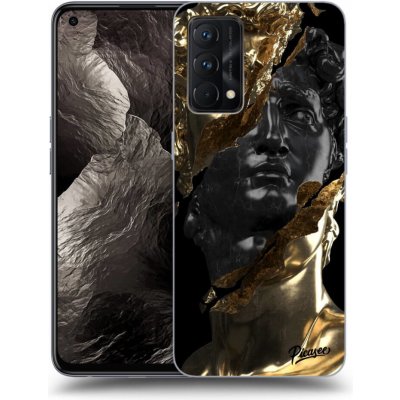 Pouzdro Picasee silikonové Realme GT Master Edition 5G - Black Gold černé – Sleviste.cz