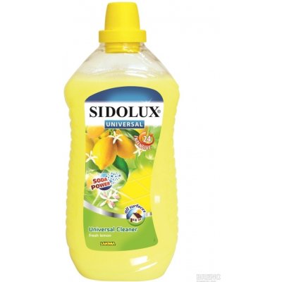 Sidolux Universal Soda Power tekutý mycí prostředek Svěží citron 1 l – Zboží Mobilmania