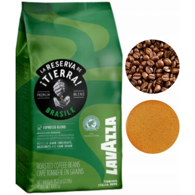Lavazza !Tierra! Brasile 100% Arabica Espresso 1 kg – Zbozi.Blesk.cz