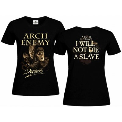 Tričko Arch Enemy Deceivers Černá – Zboží Dáma