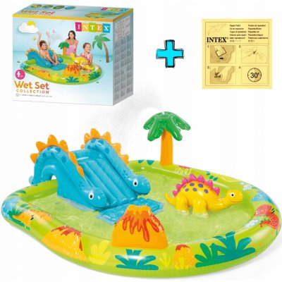 Intex 57166 Dinosaurus 191 x 152 x 58cm – Zboží Dáma