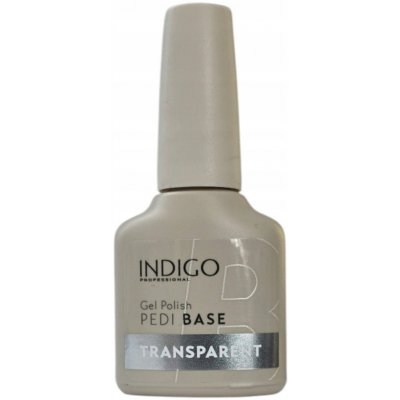Hybridní lak INDIGO transparentní PEDICURE BASE 7ml báze – Sleviste.cz