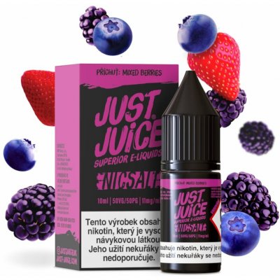 Just Juice Salt Berry Burst 10 ml 11 mg – Hledejceny.cz