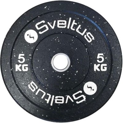 SVELTUS OLYMPIC DISC BUMPER Nakládací kotouč 5 kg - 50 mm