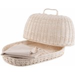 Chlebovka s bavlněnou utěrkou 42x23x16,5 cm – Zboží Dáma