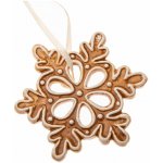 Dakls Gingerbread Flake vánoční ozdoba hnědá – Hledejceny.cz