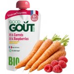 Good Gout BIO kapsička Mrkev s malinami 120 g – Zboží Mobilmania