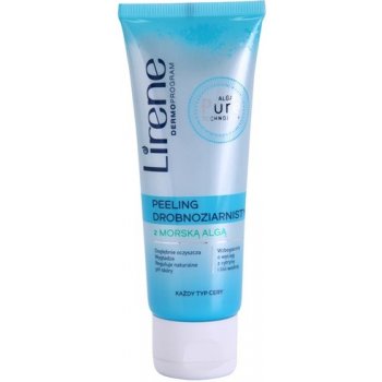 Lirene Algae Pure jemný čistící peeling s vyhlazujícím efektem 75 ml