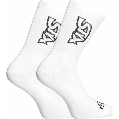 Styx ponožky vysoké bílé s černým logem HV1061 – Zboží Mobilmania
