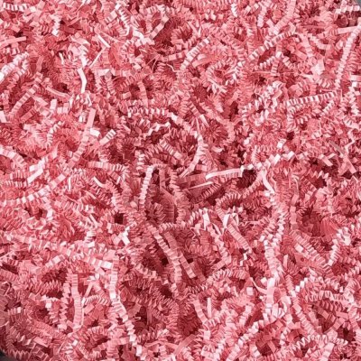 Růžová papírová výplň do dárkových krabiček ZZ – 1 kg – Zboží Mobilmania