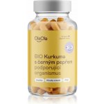 OlaOla BIO Kurkuma s černým pepřem podporující organismus 90 kapslí – Hledejceny.cz