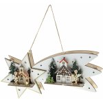 Retlux RXL 313 Dekorace z překližky padající hvězda 10 LED – Sleviste.cz