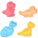 Sada vykrajovátek - Dinosauři Velikost: 8-10 cm – Hledejceny.cz