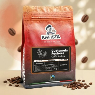 Kafista Guatemala Pastores 100% Arabica Single Origin Espresso Káva v Itálii zrnková 4 x 250 g – Hledejceny.cz