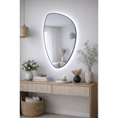 Baltica Design Stone Fluid 55x92 cm černá 5904107932699 – Hledejceny.cz
