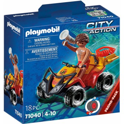 Playmobil 71040 Záchranářská rychlostní čtyřkolka – Zboží Živě