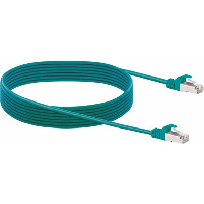 Schwaiger CKG6050 539 CAT6 Ethernet, LAN DSL router propojovací 000 MBit/s pro gigabitovou síť, 5m, zelený