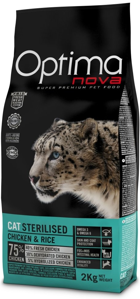 OPTIMA nova Cat STERILISED 8 kg