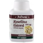 MedPharma Kyselina listová 800mcg 107 tablet – Hledejceny.cz