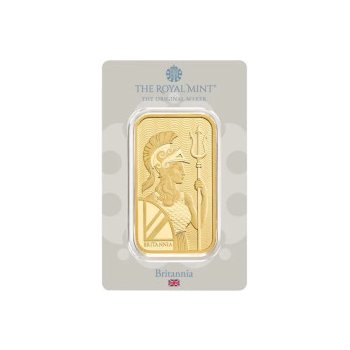 The Royal Mint Britannia zlatý slitek 50 g