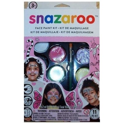 Snazaroo Barvy na obličej Velká sada obličejových barev anděl a motýl 2 – Zboží Dáma