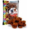 Pamlsek pro psa FINE DOG Frolls soft & MĚKKÁ hovězí kolečka 400 g