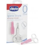 Chicco Nůžky s kulatou špičkou oranžové – Zboží Dáma