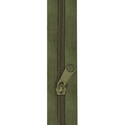 KORTEXIN Zipové pásmo 10mm dělitelné 55cm olivové – Hledejceny.cz