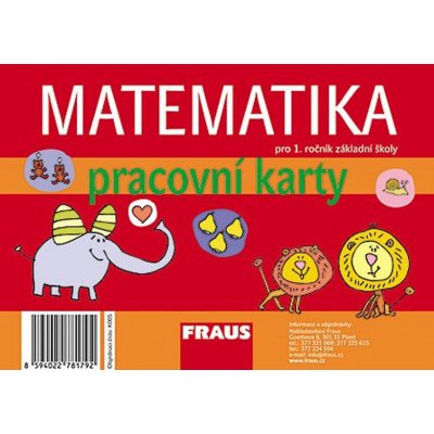 Matematika 1. r. ZŠ - pracovní karty