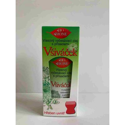 Bione Cosmetics všiváček vyčesávací olej s hřebenem 82 ml – Hledejceny.cz